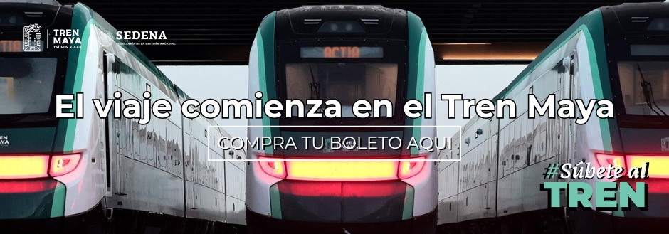 El viaje comienza en el Tren Maya - Compra tu boleto aquí