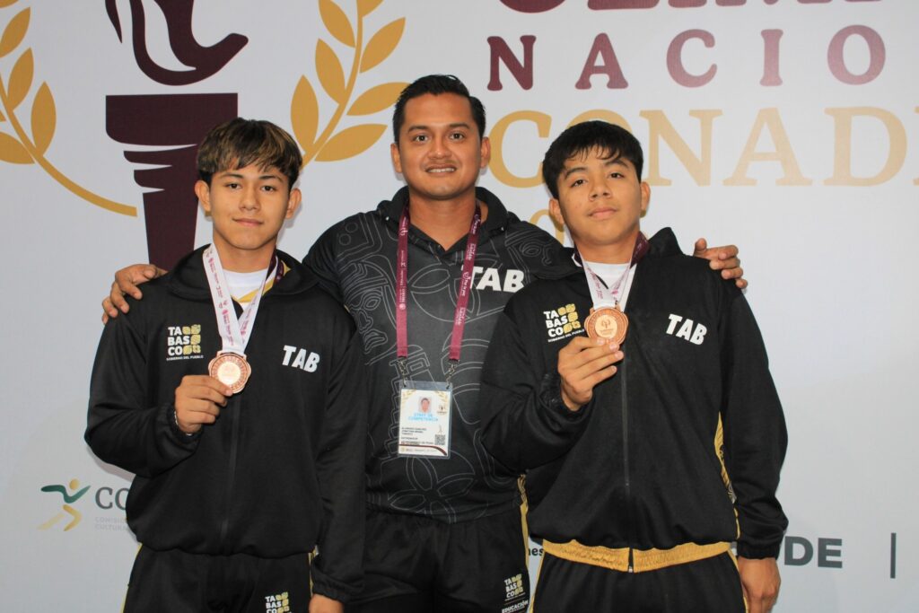 Tabasco medallas Olimpiada Nacional