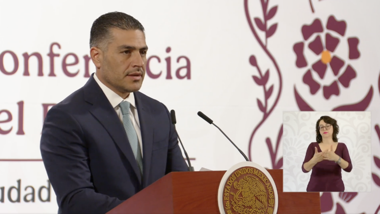 Harfuch revela cifras de seguridad