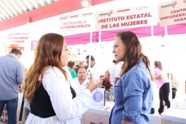 Claudia Magaña impulsa acciones contra violencia en Tabasco