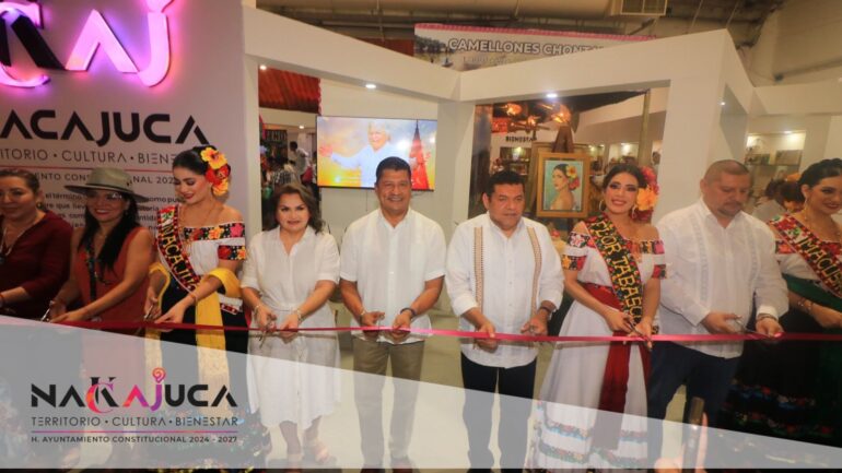 Nacajuca brilla en la Feria Tabasco 2025 con danzas tradicionales