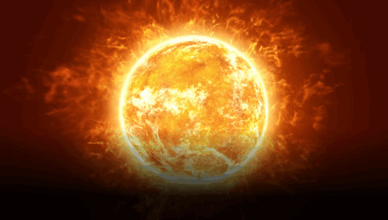 tormenta solar
