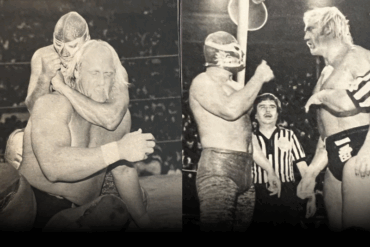 Hulk Hogan levantado por el tabasqueño Canek