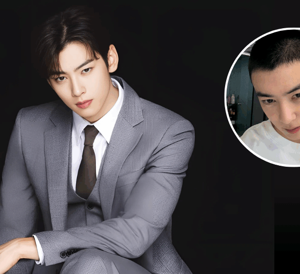 Cha Eun-Woo nuevo look servicio militar