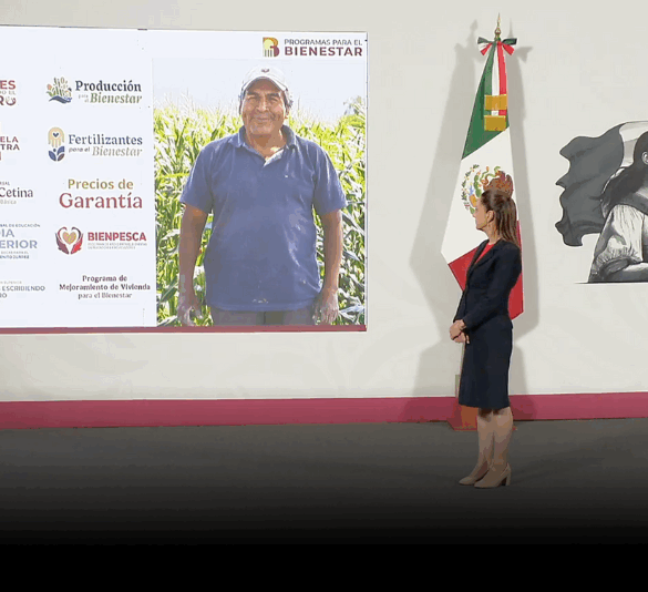 La mañanera Claudia Sheinbaum hoy en Palacio Nacional