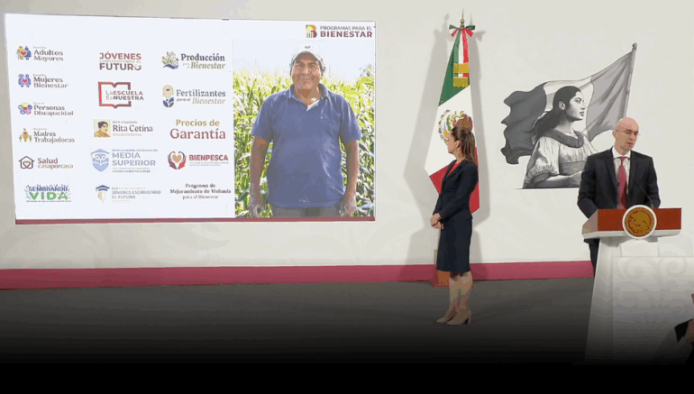 La mañanera Claudia Sheinbaum hoy en Palacio Nacional