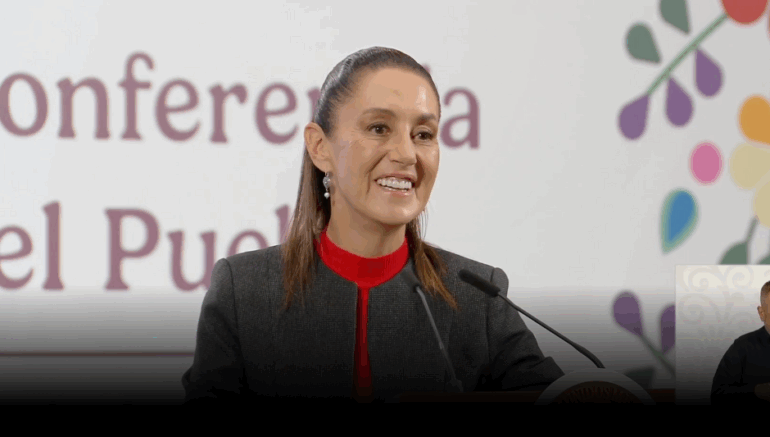 Sheinbaum habla sobre impuestos y violencia verbal en la mañanera