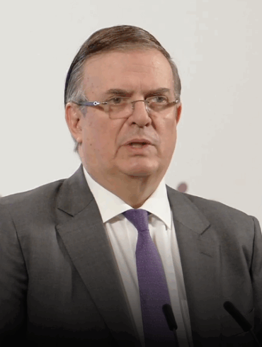 Marcelo Ebrard en la mañanera