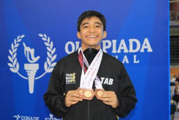 Tabasco medallas Olimpiada Nacional