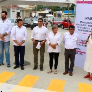 Obra de drenaje en Nacajuca
