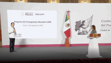 Gráfica del presupuesto de la SEP anunciado en la mañanera 12 de septiembre