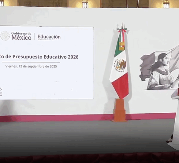 Gráfica del presupuesto de la SEP anunciado en la mañanera 12 de septiembre