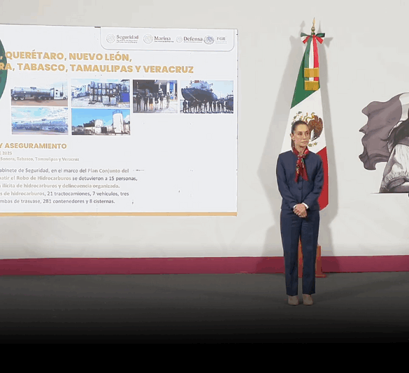 Mañanera de Sheinbaum 9 de septiembre en Palacio Nacional