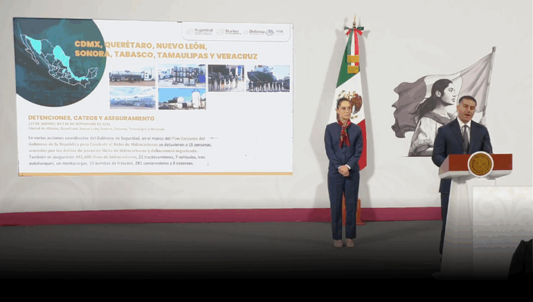 Mañanera de Sheinbaum 9 de septiembre en Palacio Nacional