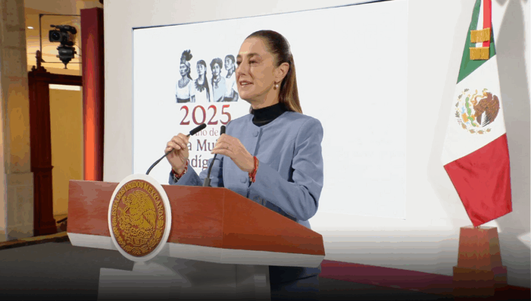 La mañanera de Claudia Sheinbaum hoy lunes 22 de septiembre en Palacio Nacional