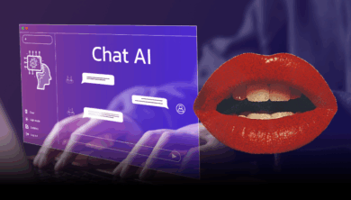 Pantalla con el logotipo de ChatGPT, relacionada con contenido para adultos