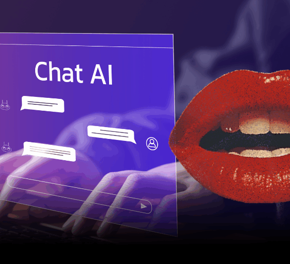 Pantalla con el logotipo de ChatGPT, relacionada con contenido para adultos