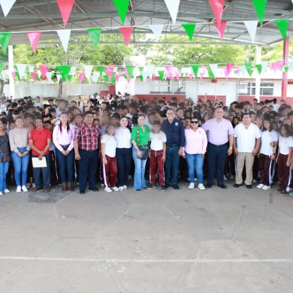Secretaria Patricia Iparrea impulsa la educación en Tabasco con nueva infraestructura escolar