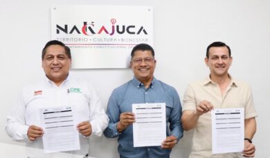 Autoridades fortalecen la infraestructura eléctrica en Nacajuca