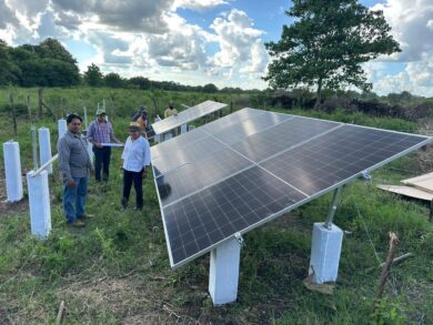 Supervisión de obras agrícolas en Tabasco