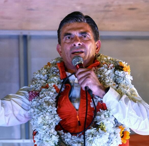 Rodrigo Paz celebra su triunfo en la presidencia de Bolivia