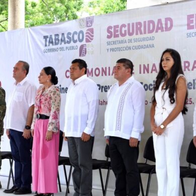 Inauguración de la Tercera Jornada Itinerante de Prevención Social del Delito en Tabasco