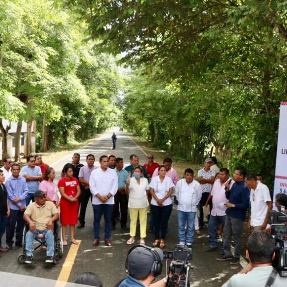 rehabilitación del tramo carretero en Nacajuca mejora la seguridad vial