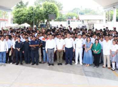 Taller de Prevención contra las Adicciones en Plantel 21 de Cobatab Nacajuca.