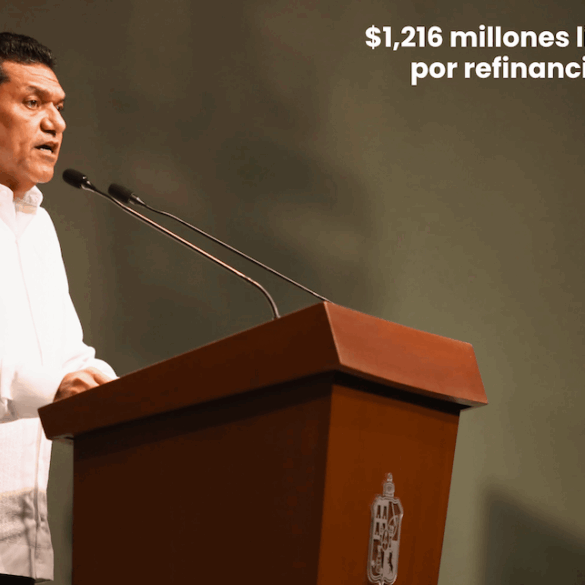 avier May presenta los resultados financieros del Primer Informe de Gobierno en Tabasco.