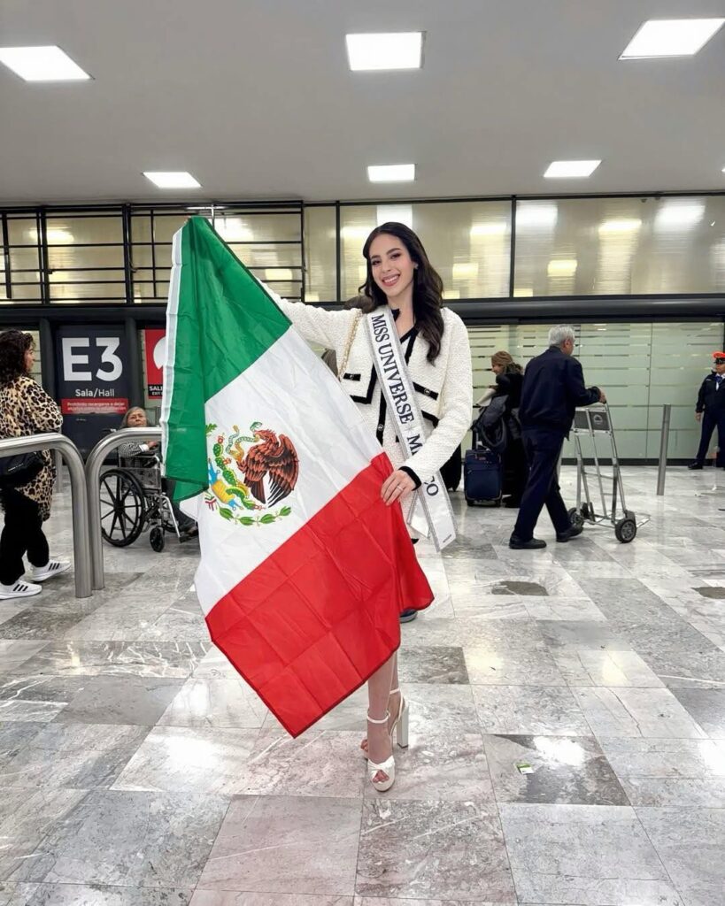Fátima Bosch en Miss Universo 2025 representando a México