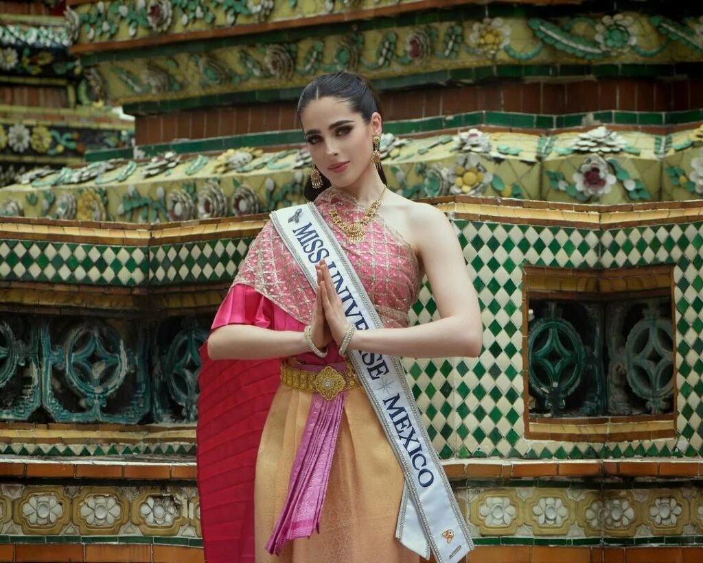 Fátima Bosch en Miss Universo 2025 representando a México