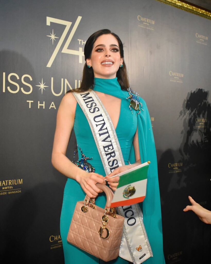 Fátima Bosch en Miss Universo 2025 representando a México