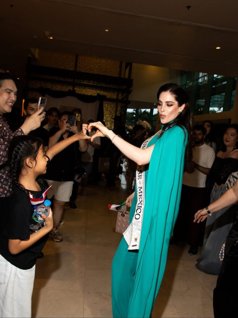 Fátima Bosch en Miss Universo 2025 representando a México