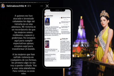 Fátima Bosch rompe el silencio tras ataques digitales