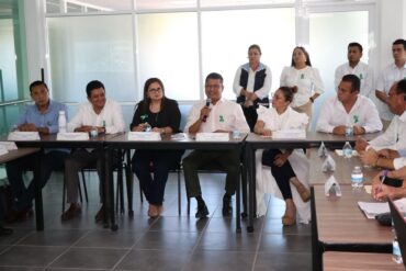 Comité de salud mental en Nacajuca durante su instalación
