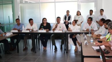 Comité de salud mental en Nacajuca durante su instalación