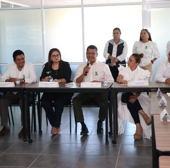 Comité de salud mental en Nacajuca durante su instalación