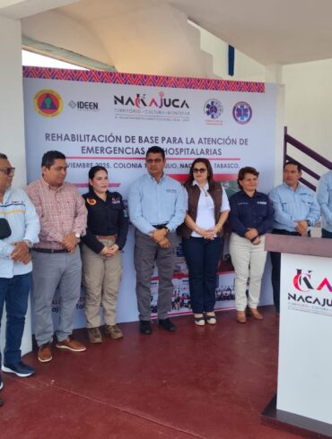 Ambulancias restauradas para atención prehospitalaria en Tabasco