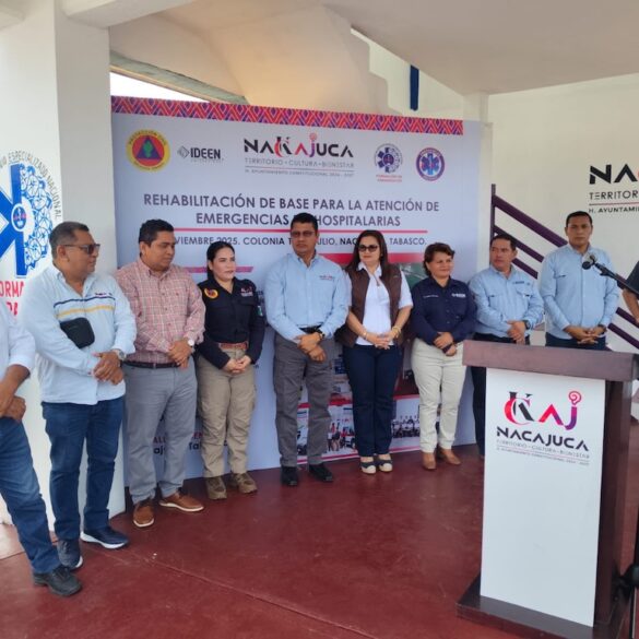 Ambulancias restauradas para atención prehospitalaria en Tabasco