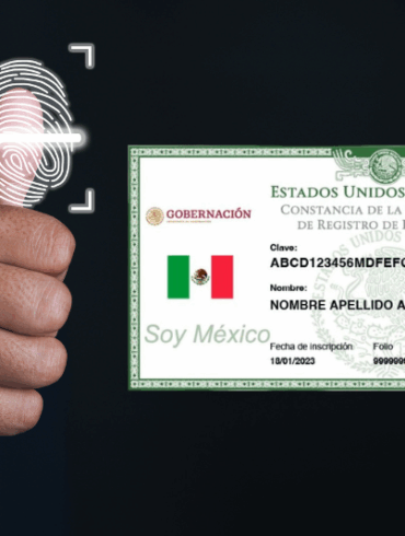 CURP biométrica en trámites oficiales de México