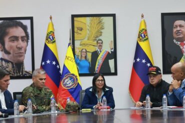 Delcy Rodríguez encabeza reunión de gabinete en Miraflores junto a Vladimir Padrino López y Diosdado Cabello