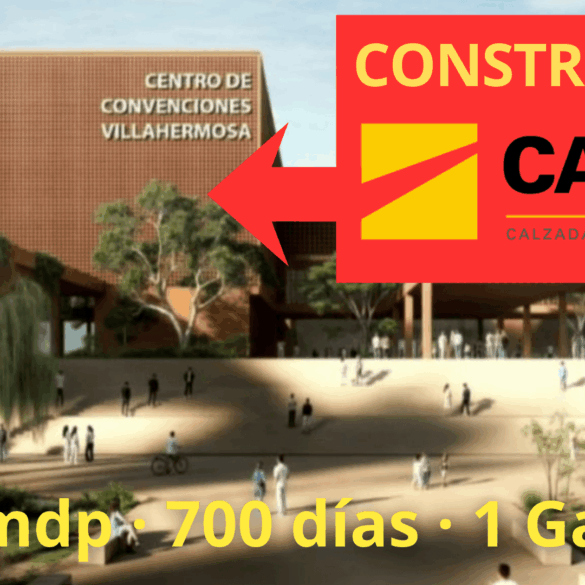 Render del Centro de Convenciones de Villahermosa proyectado dentro del plan urbano Villahermosa 2030.