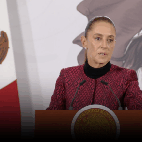 Claudia Sheinbaum defendiendo soberanía nacional tras llamada con Trump
