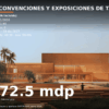 Render del nuevo Centro de Convenciones y Exposiciones de Tabasco con cifra contractual: $1,872.5 mdp.