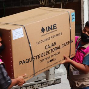 Impresión masiva de boletas electorales para elecciones federales en México