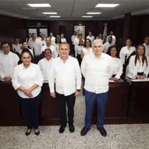 Sesión extraordinaria de los plenos del Poder Judicial para aprobar el nuevo reglamento interior.