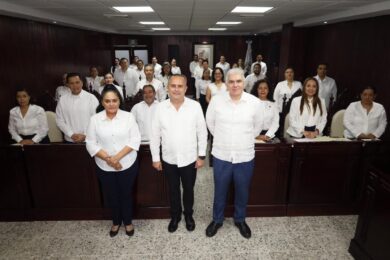 Sesión extraordinaria de los plenos del Poder Judicial para aprobar el nuevo reglamento interior.