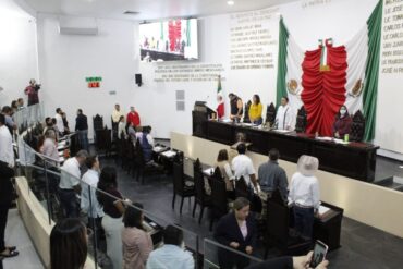 Sesión matutina del Congreso de Tabasco donde se aprobó la reforma de 40 horas