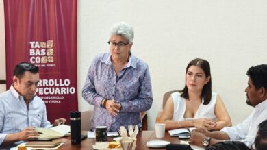 Reunión interinstitucional para la erradicación del Gusano Barrenador en Tabasco encabezada por Sedafop.