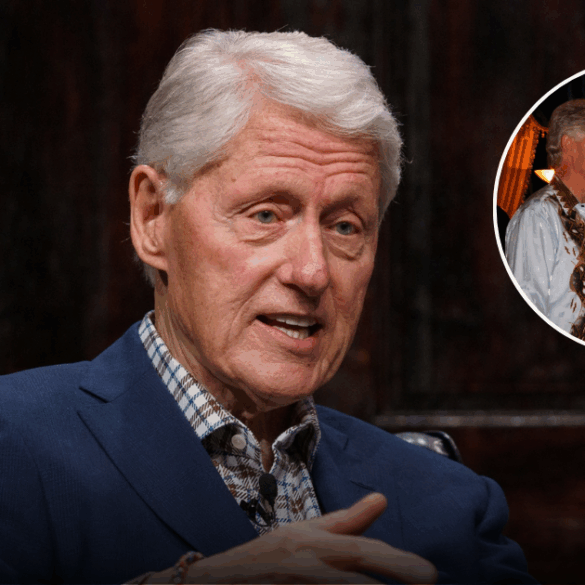 Infografía sobre la relación de Bill Clinton con Jeffrey Epstein tras la desclasificación de archivos.